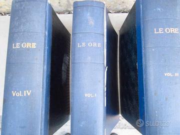 RACCOLTA RIVISTA VINTAGE LE ORE ANNI '50