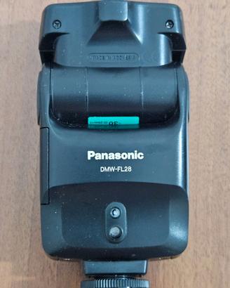 Flash Panasonic DMW-FL28 per fotocamere Lumix