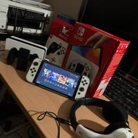 Nintendo Switch Oled 320 gb con accessori