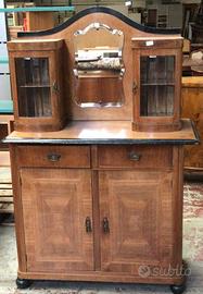 Credenza antica con doppia Vetrina tipo Art Decò