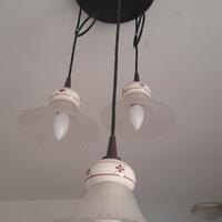 Lampadario stile rustico artigianale