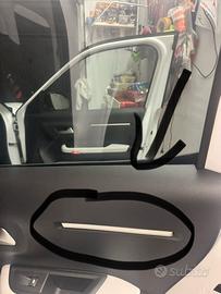 Barre estetiche per porte posteriori citroen c 3