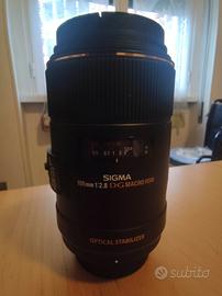 sigma 105mm ex macro os hsm per nikon aggiornato