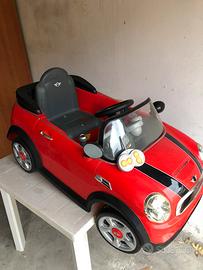 Auto elettrica mini cooper 6v - biemme