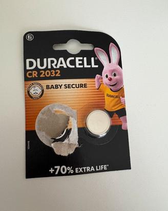 Batteria Duracell CR 2032 Lithium 3V - NUOVA