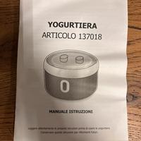 Yogurtiera elettrica