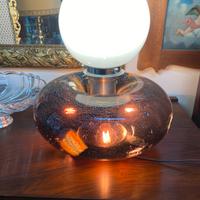 Lampada planetario anni ‘70 in vetro di murano