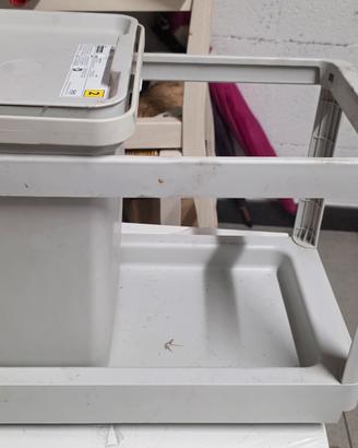 carrello ikea per raccolta differenziata 