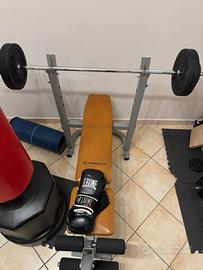 Panca con bilanciere