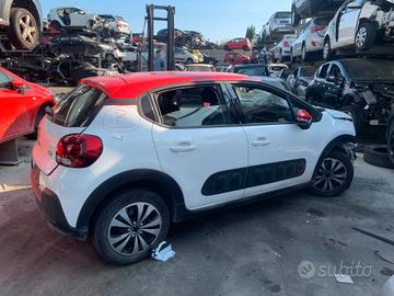 CITROEN C3 1.2 B-GPL - ANNO 2017 - PER RICAMBI