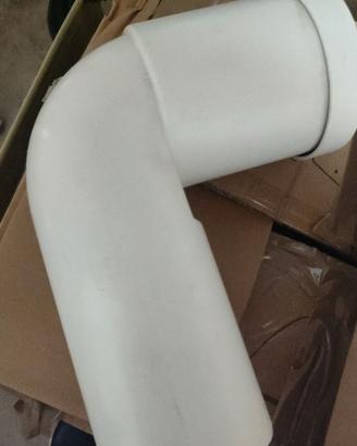 Curva tecnica vaso filo muro wc