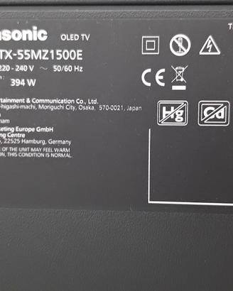 PANASONIC TV OLED MASTER PREMIUM TX-55-Z1500E-4K