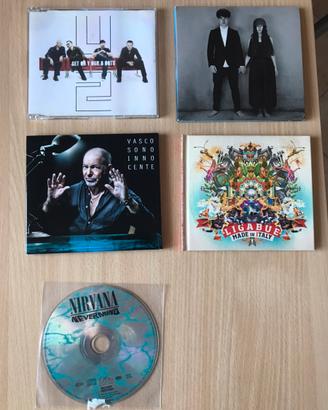CD U2 - Vasco - Ligabue - Nirvana - Take That