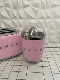SMEG Spremiagrumi rosa vintage design 50 originale