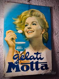 Insegna gelati motta anni 60
