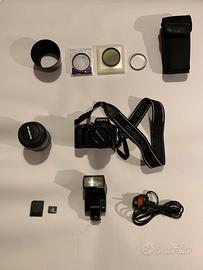 Fotocamera Olympus Digitale E-500 + kit accessori