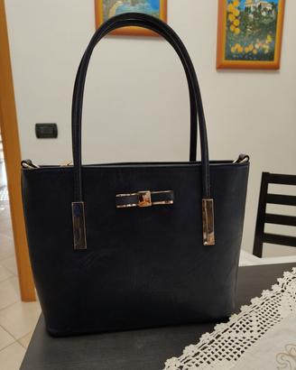 Borsa donna blu scuro