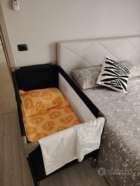 Box lettino richiudibile bimbo+materasso morbido