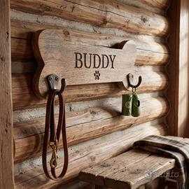 🐾 Porta guinzaglio personalizzato per cane