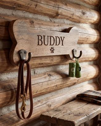 🐾 Porta guinzaglio personalizzato per cane