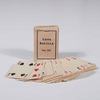 Mini carte da gioco anni '40 Balilla 4,5x3,5 cm.