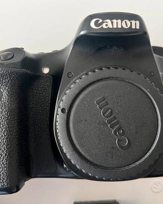 CANON 70D + Battery Grip + Obiettivi + Accessori