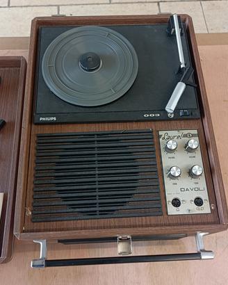 Philips Davoli giradischi vintage 