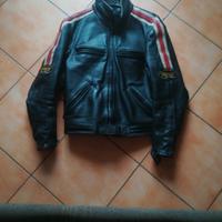 giubbino spidi pelle tg.L e borsa serbatoio spark 