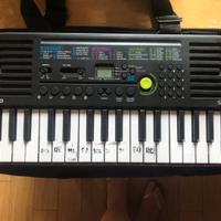 Tastiera elettronica mini casio SA47 con fodero