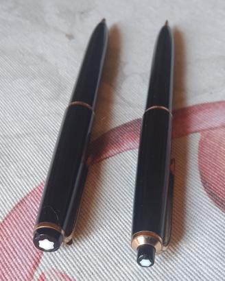 Montblanc coppia penne vintage PIX 35