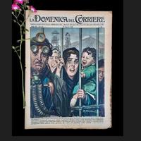 La Domenica del Corriere 26 agosto 1956 Marcinelle