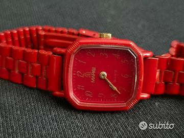 Margi Quartz Vintage "Total Red" NOS