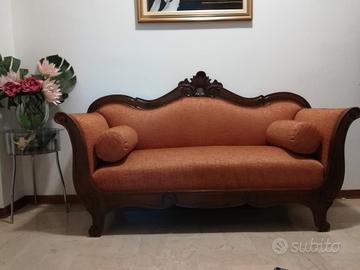 divano stile Luigi xv