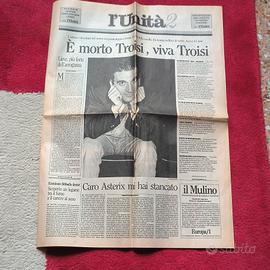 massimo Troisi morte  l'unità 5 giugno 1994