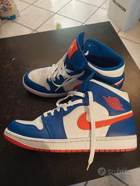 Scarpa Nike Air Jordan 1 Mid Knicks