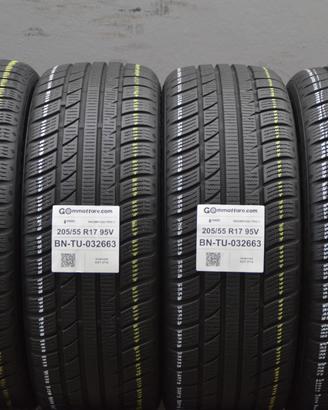 4 Pneumatici 205/55 R17 Tomket Snowroad Pro 3