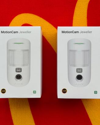 2 Ajax MotionCam HDR nuovi