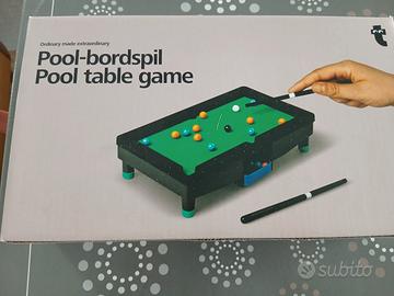 gioco da tavolo biliardo 