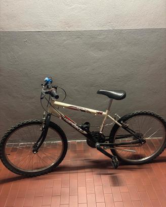 bicicletta ragazzo topbike bianca