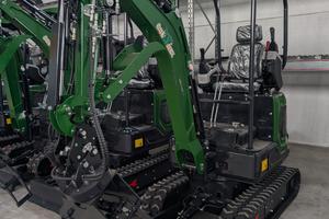 Miniescavatore DigRex 16.1 con pinza