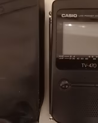 Televisore Mini TV Portatile CASIO TV470 VINTAGE E