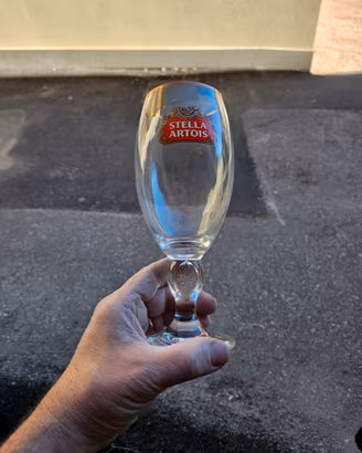Servizio 12 Calici Stella Artois Bordo Oro Pub