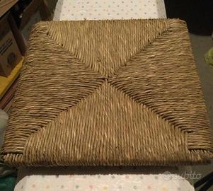 Sedute in paglia per sedie