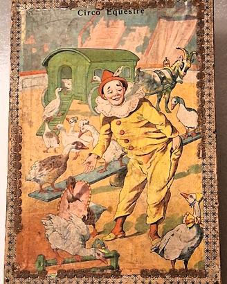 Puzzle a Cubi legno "Circo Equestre" - Fine '800