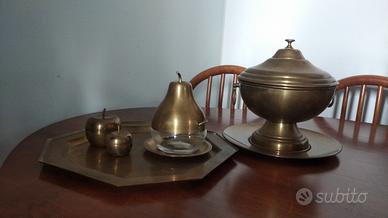 soprammobili in ottone 