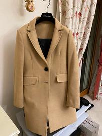 cappotto lungo marroncino 