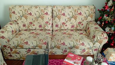 Divano letto con poltrona