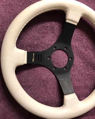 Volante sportivo sport line originale in pelle