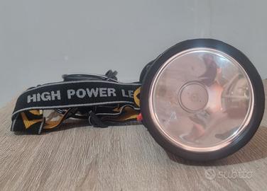 lampadina  high power led da capo testa luce