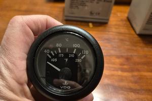 VDO OCEAN LINE  indicatore temperatura acqua 12V